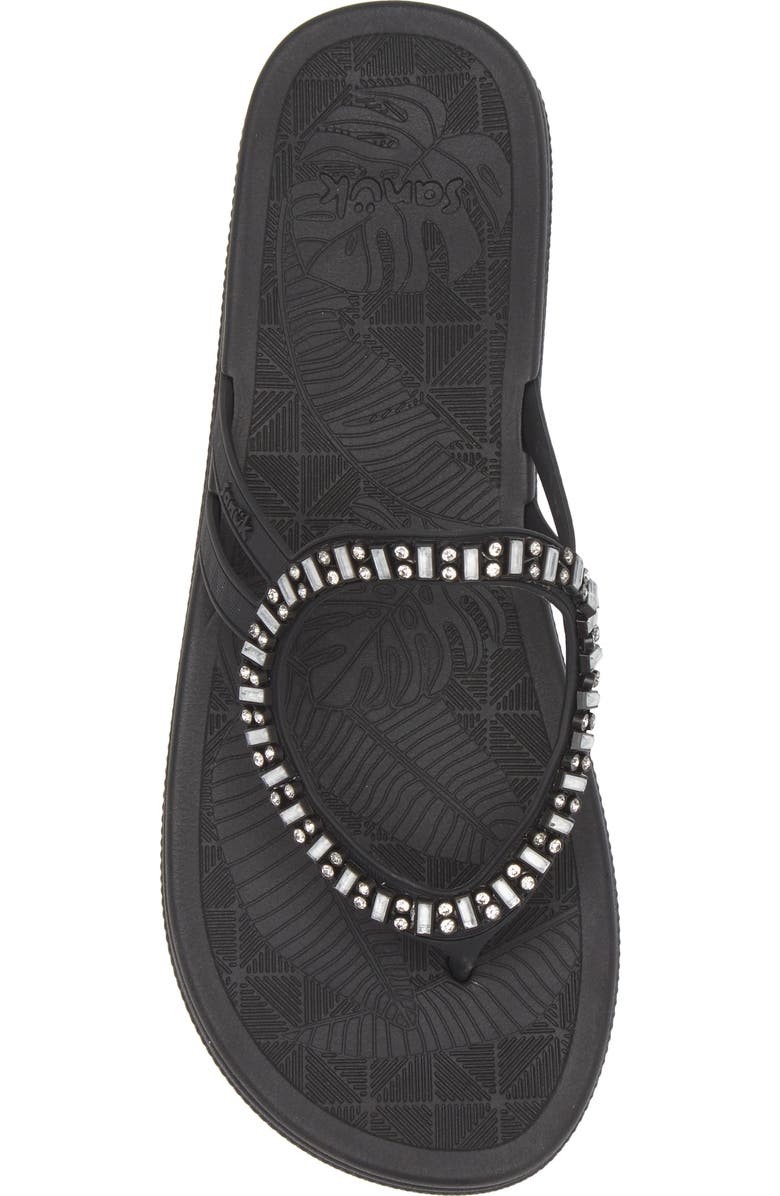 Sanuk Sunshine Crystal Platform Sandal, Alternate, color,
