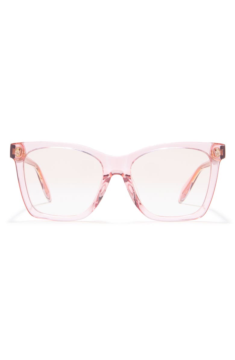McQueen Alexander McQueen 54mm Square Sunglasses, Main, color,