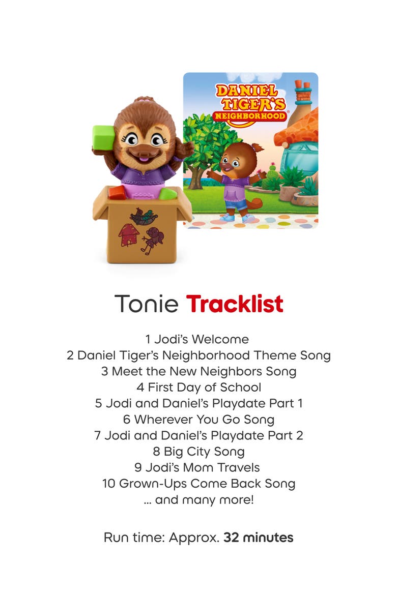 Daniel Tiger's Neighborhood 2-Pack Tonie Character Bundle, Alternate, color, MULTI