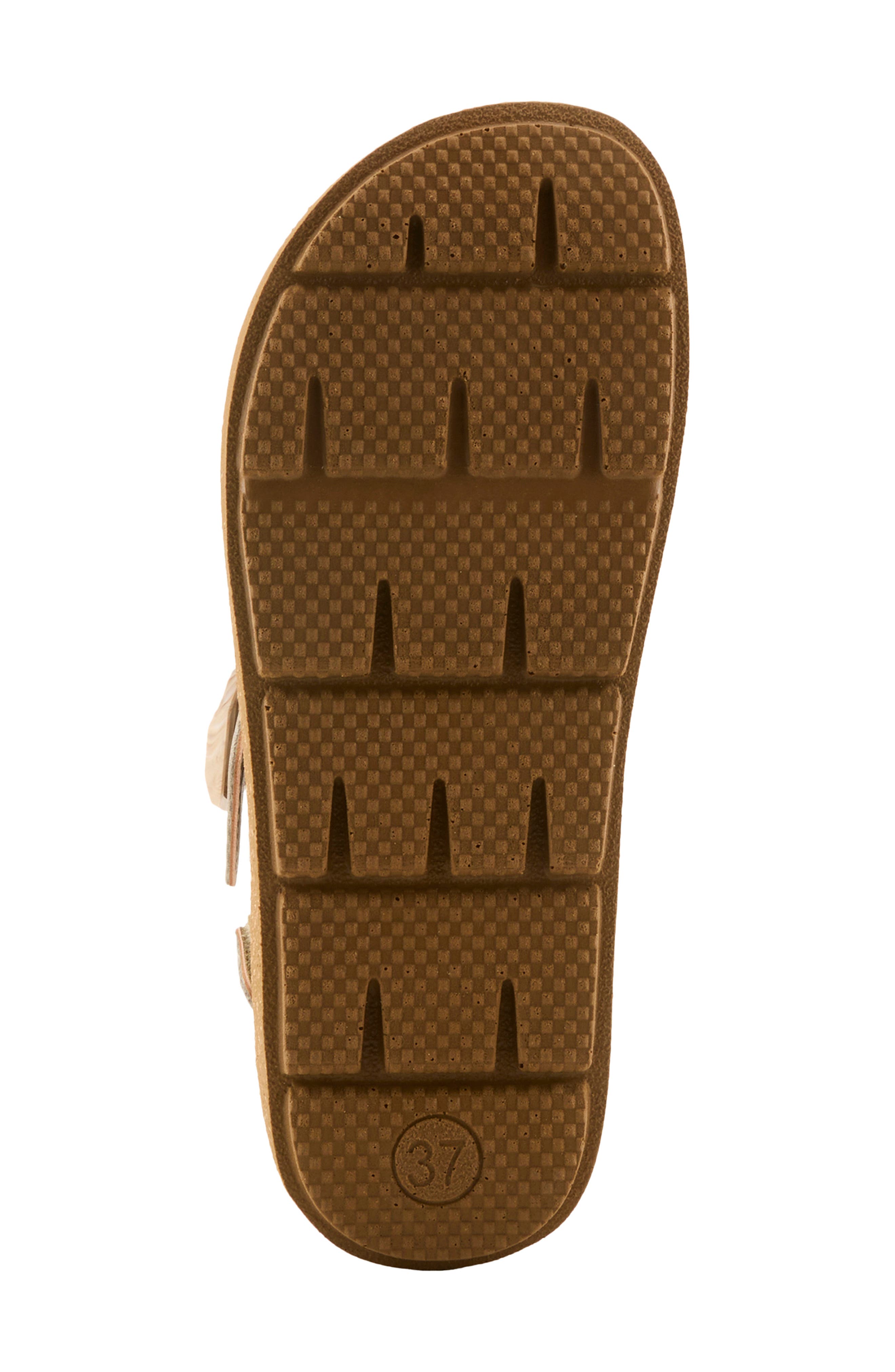 Bravies Ankle Strap Sandal, Alternate, color, BONE