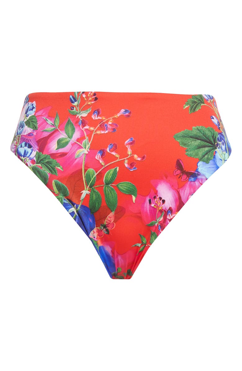 Camilla Birds of a Feather High Waist Bikini Bottoms, Alternate, color,