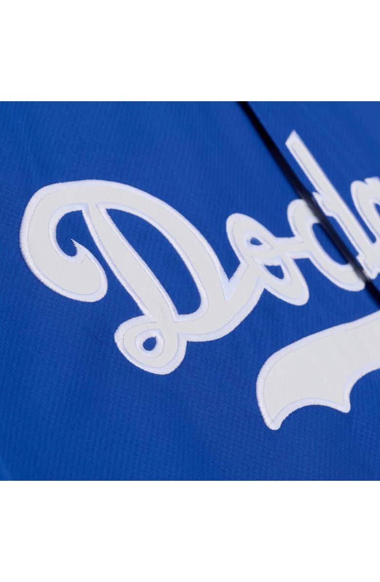 Mitchell & Ness Men's Mitchell & Ness  Royal Los Angeles Dodgers Full-Snap Hooded Coaches Jacket, Alternate, color, Royal