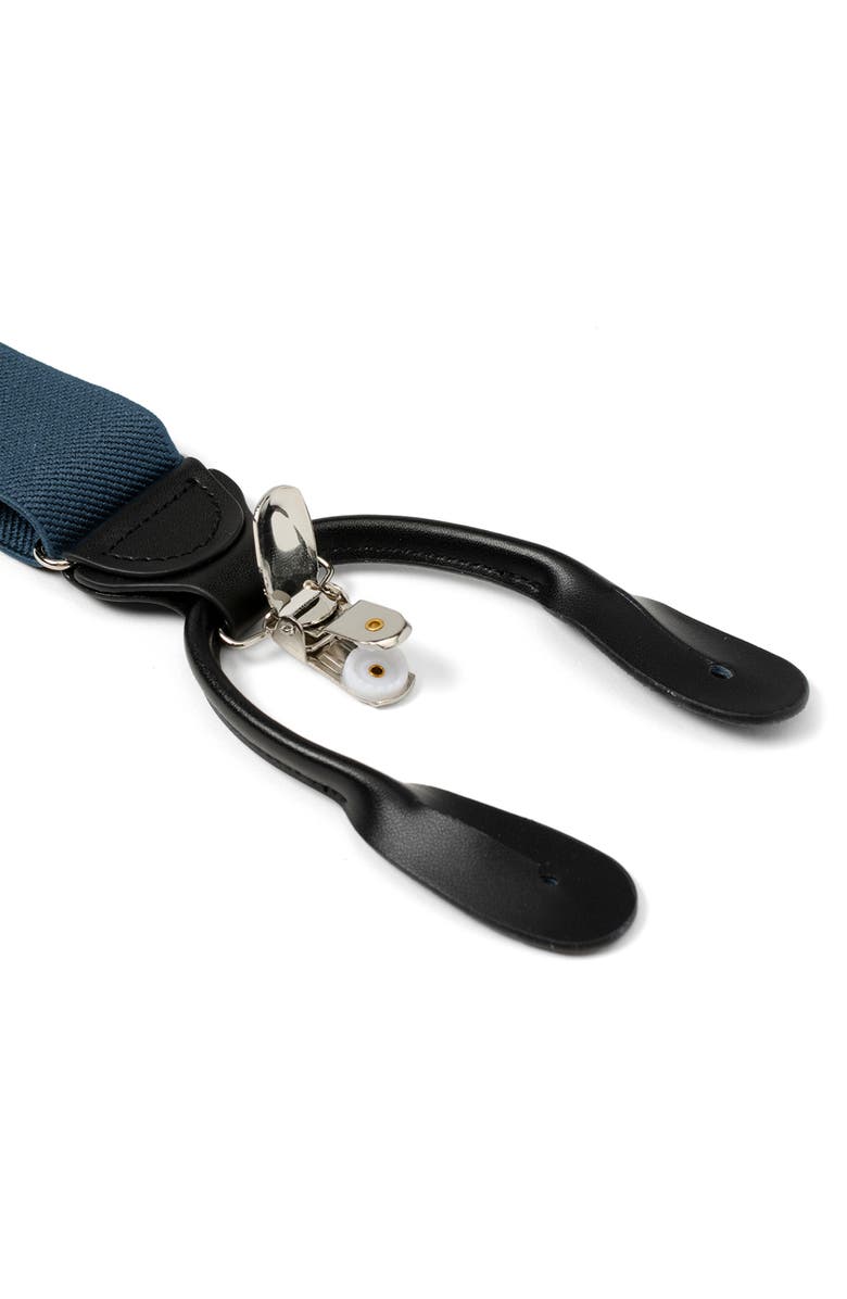 Cufflinks, Inc. Solid Blue Adjustable Suspenders, Alternate, color, Blue