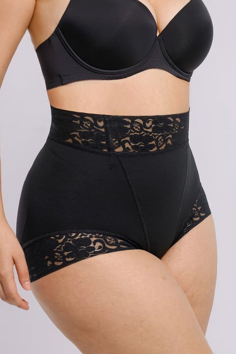 Mid-Rise Lace Shaper Brief