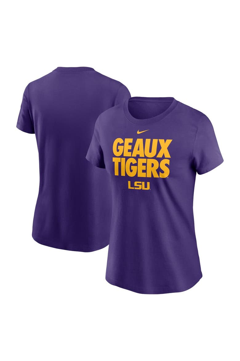 Women's Nike Purple LSU Tigers Local Ultimate Chant T-Shirt, Alternate, color, Purple