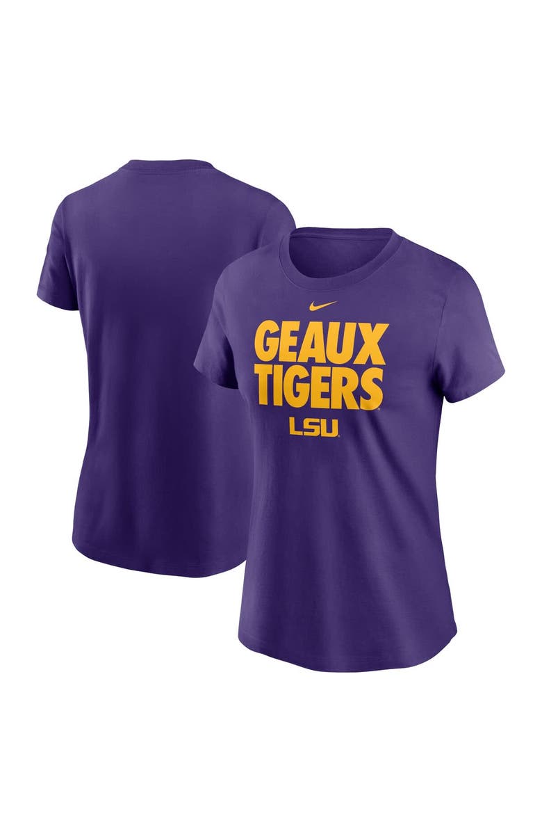 Nike Women's Nike Purple LSU Tigers Local Ultimate Chant T-Shirt, Alternate, color, Purple