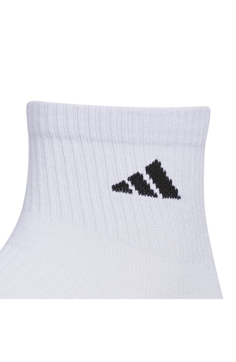 adidas 6-Pack Superlite Quarter Socks, Alternate, color, 