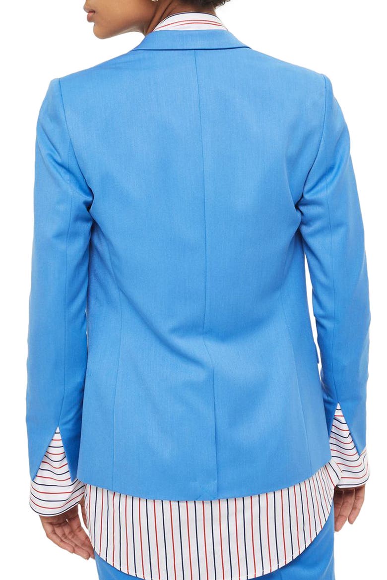 Tailored Suit Jacket, Alternate, color, BLUE