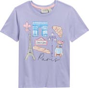Scotch & Soda Kids' Paris Graphic T-Shirt
