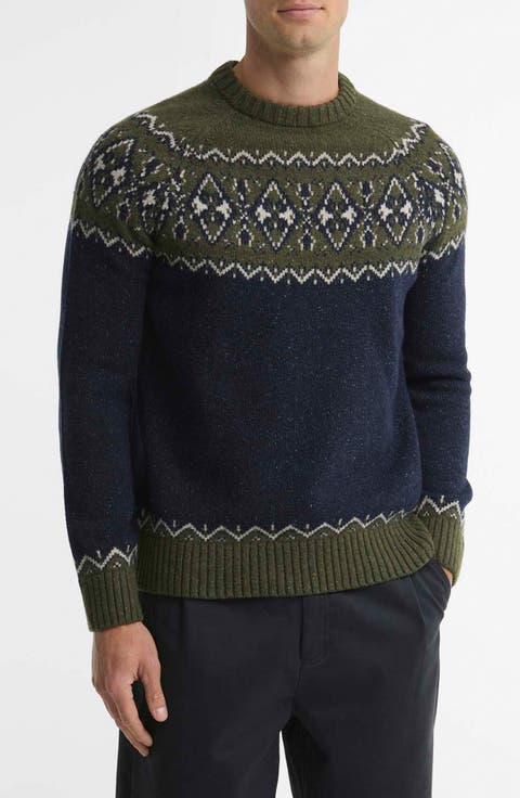 Tisbury Fair Isle Crewneck Sweater