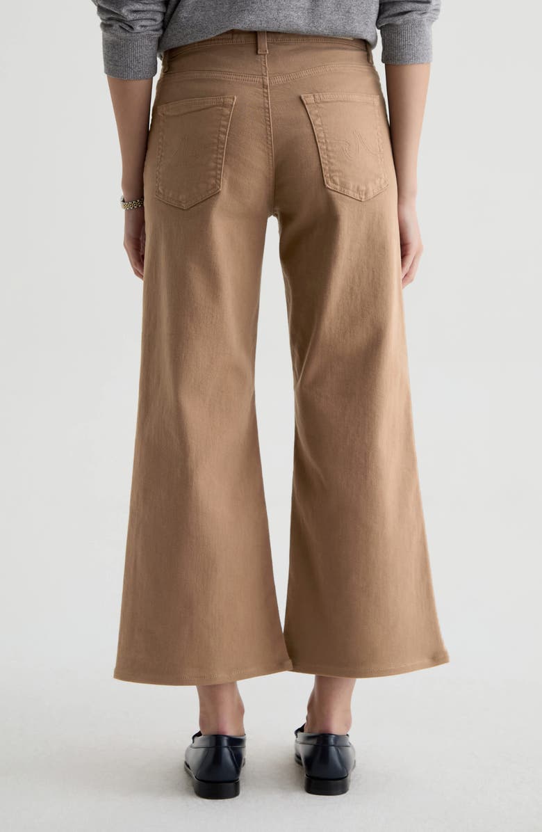 AG Saige Mid Rise Ankle Wide Leg Jeans, Alternate, color, Melange Stone