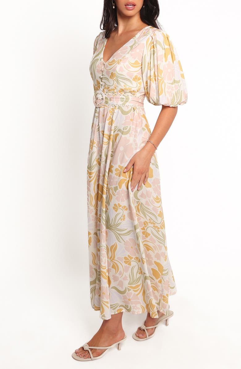 Petal & Pup Reva Floral Print Maxi Dress, Alternate, color,