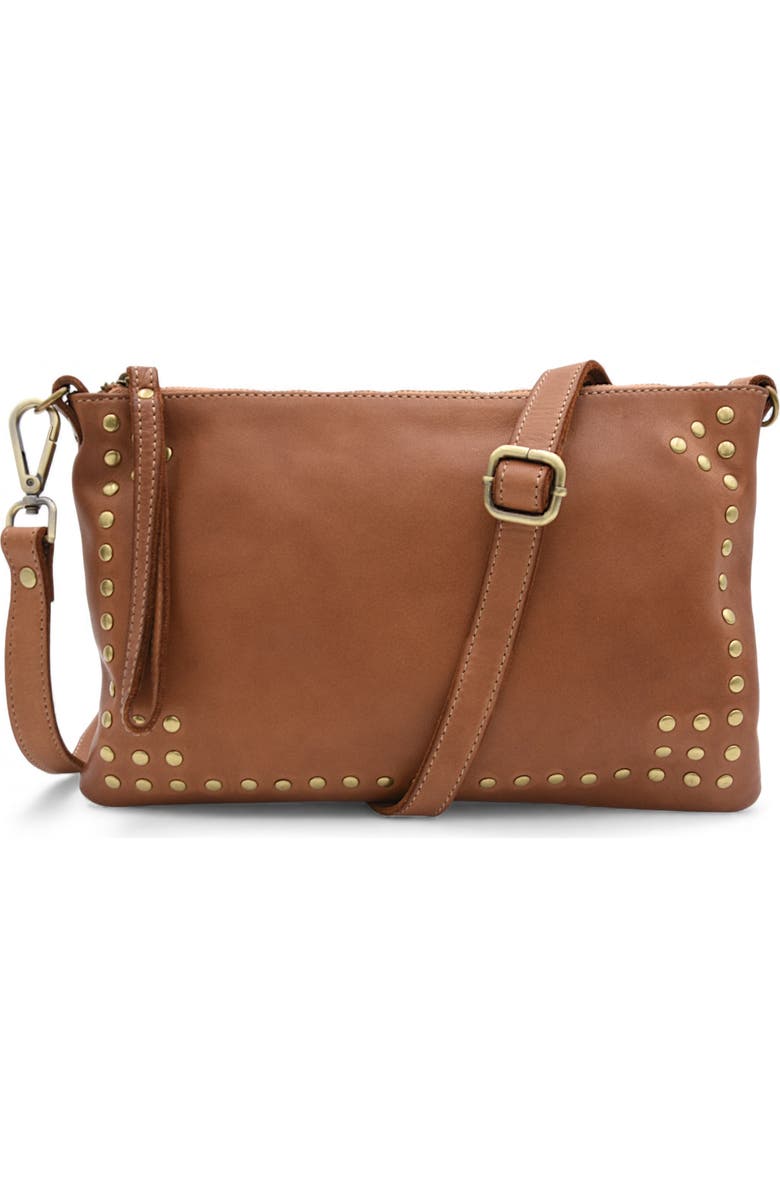 Bolsa Nova Boho Clutch, Main, color, Cognac