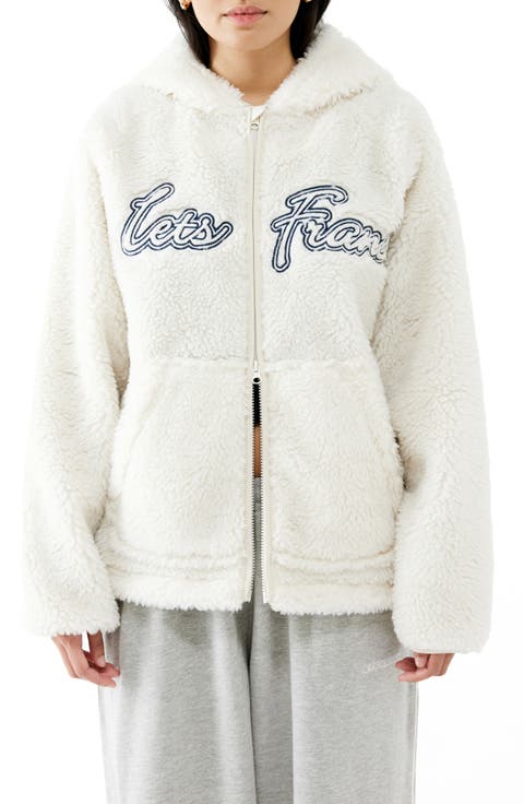 Fluffy Faux Shearling Jacket