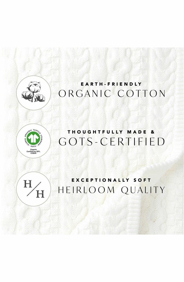 Hope & Henry Baby Organic Footed Sweater Romper, Infant, Alternate, color, Light Oatmeal Heather