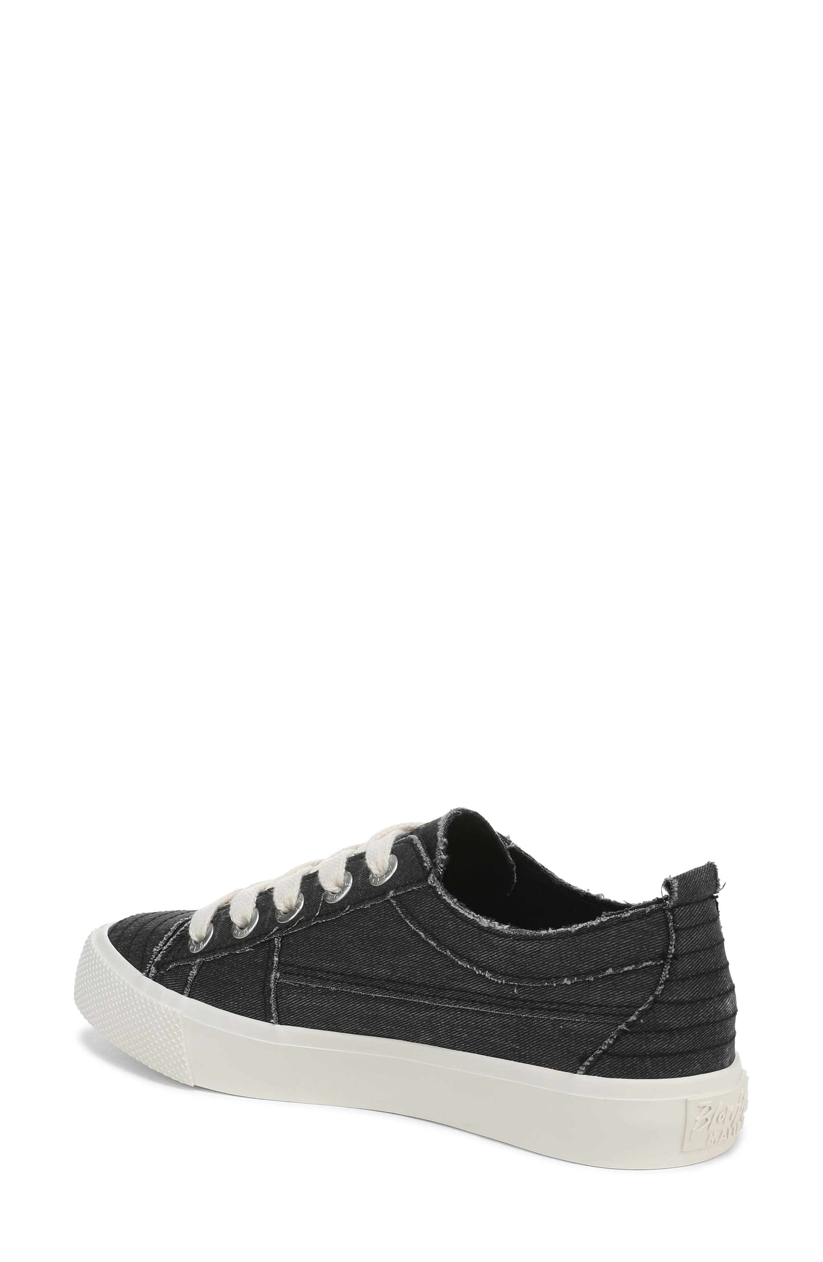 Vivid Sneaker, Alternate, color, BLACK TWILL FABRIC