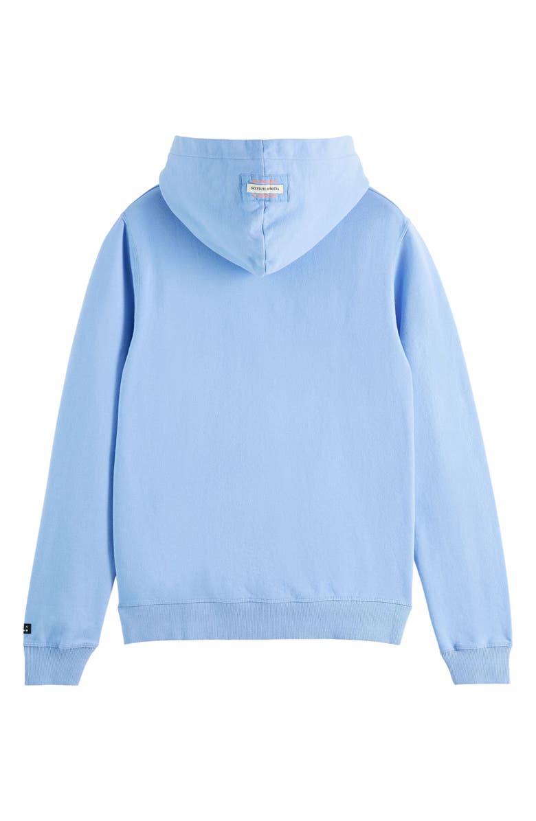 Scotch & Soda Be Yourself Felpa Cotton Graphic Hoodie, Alternate, color, 