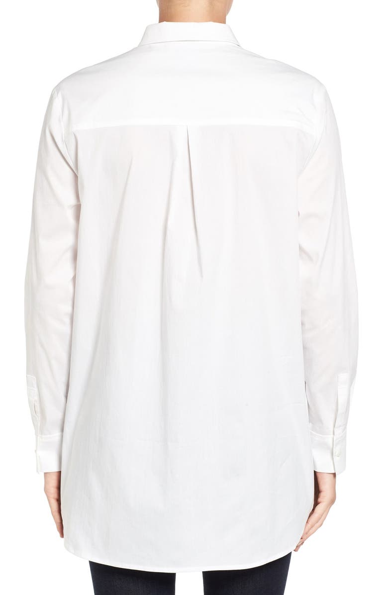 Bobeau Poplin Boyfriend Shirt, Alternate, color,