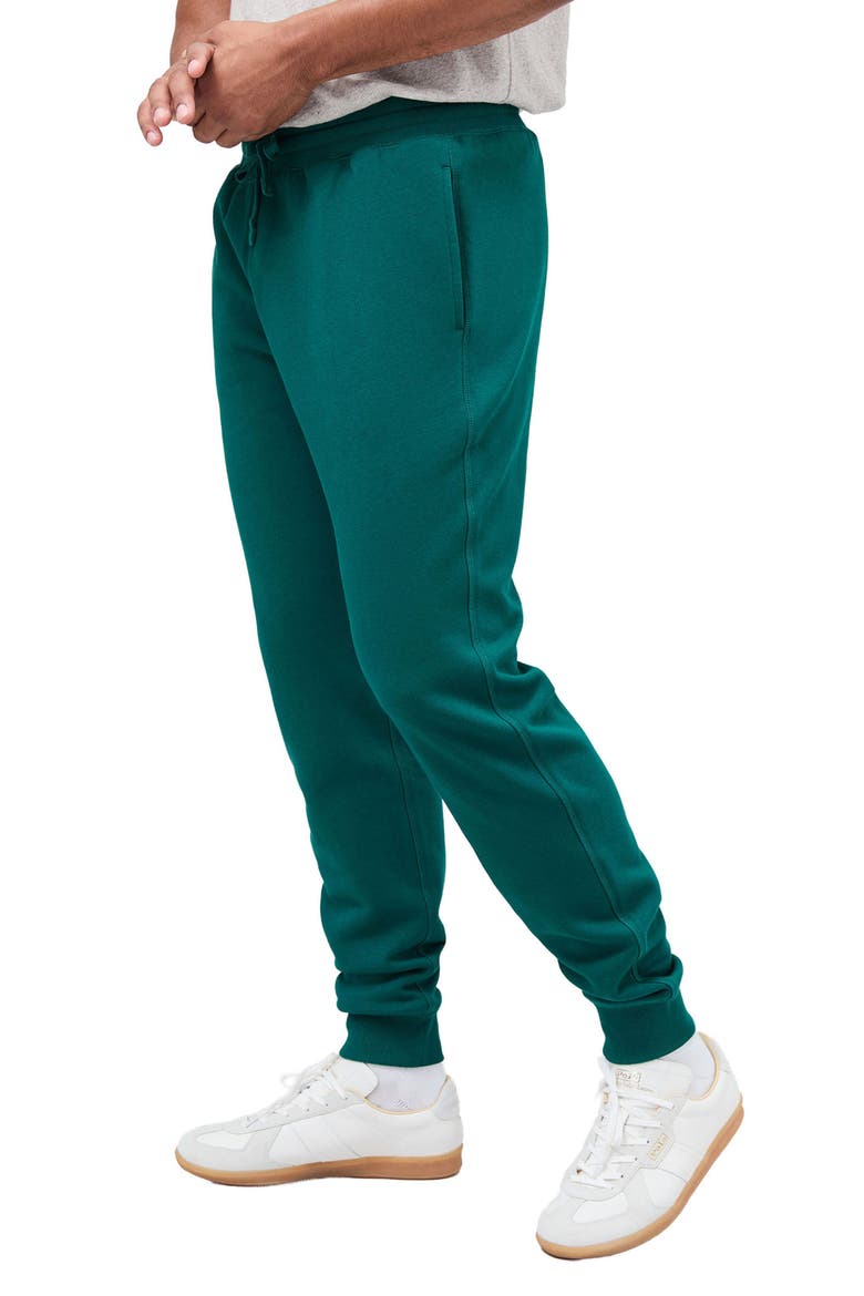 The Recycled Fleece Tapered Sweatpant, Alternate, color, Rainforest