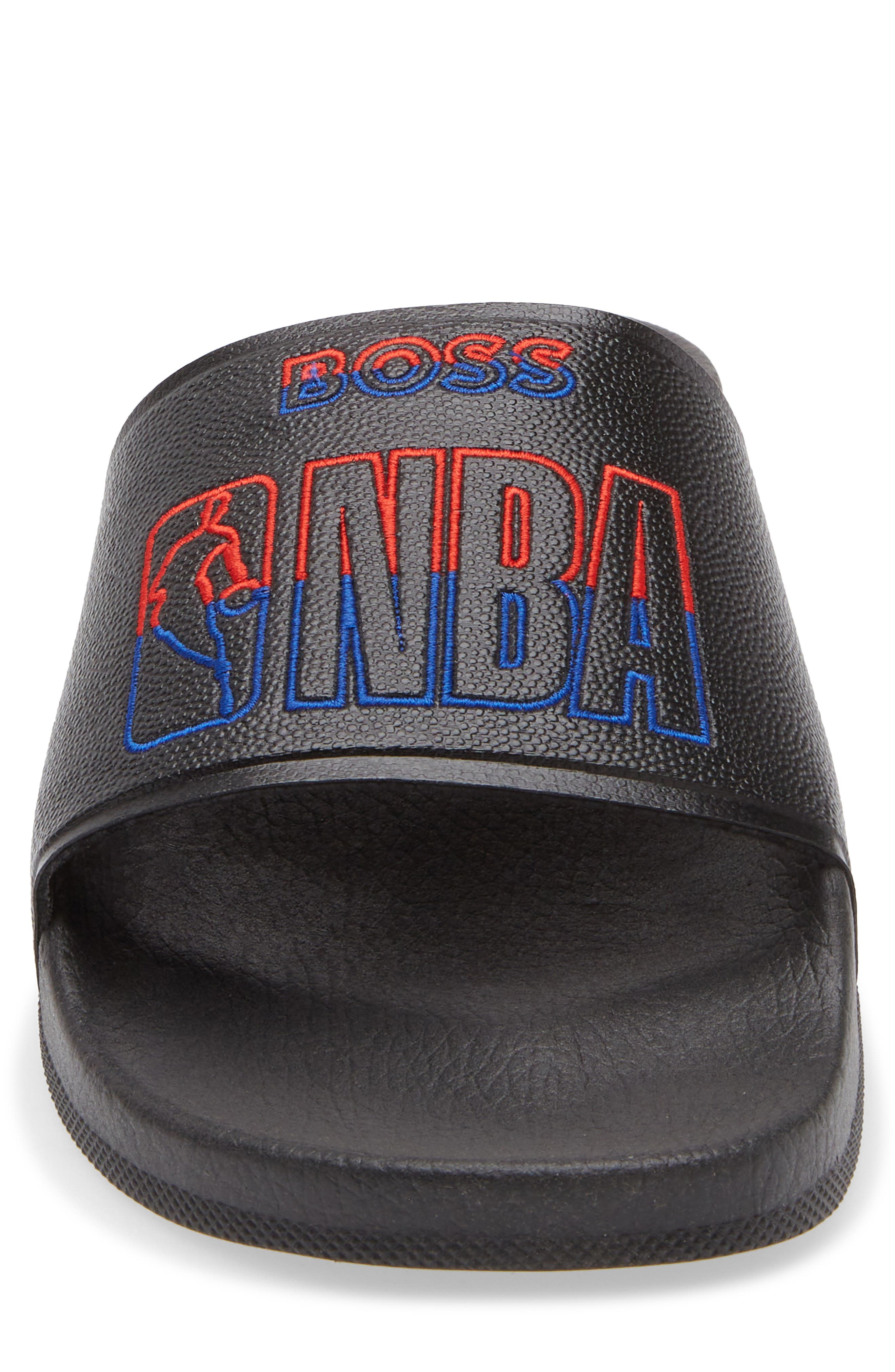 BOSS x NBA Bay Slide Sandal, Alternate, color, 