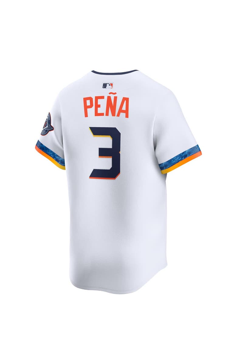 Nike Men's Nike Jeremy Peña White Houston Astros 2025 City Connect Limited Player Jersey, Alternate, color, 