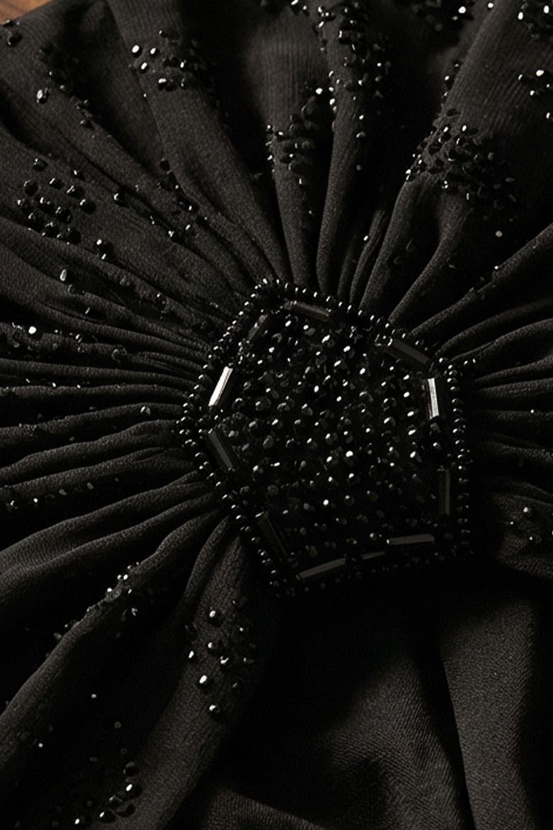Black Head-wrap, Alternate, color, Black