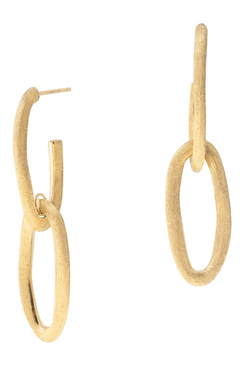 Jaipur Double Link Earrings, Main, color, YELLOW GOLD