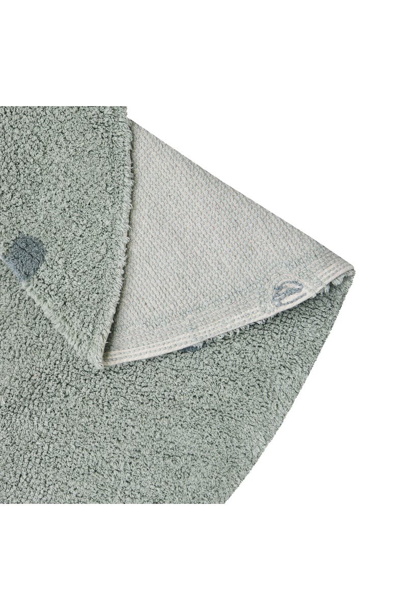 Lorena Canals Washable Rug Round Dot, Alternate, color, Blue Sage, Vintage Blue