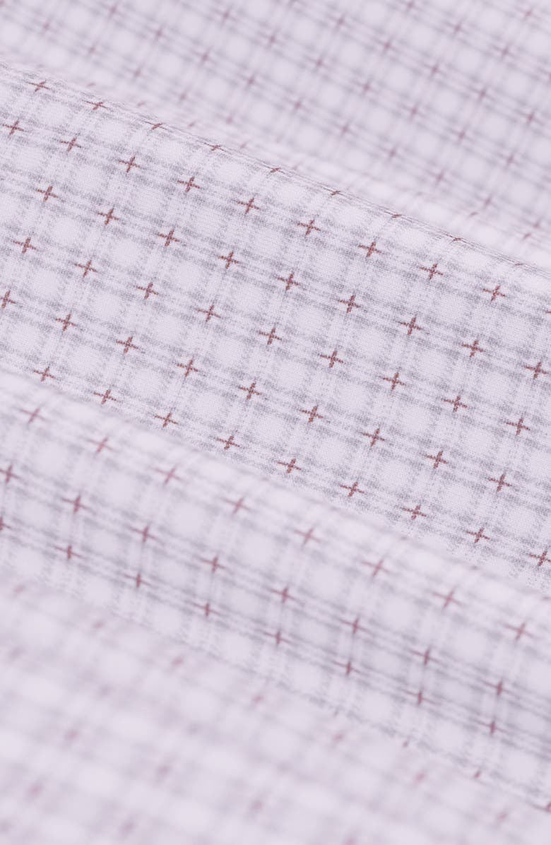 Bugatchi Jules OoohCotton<sup>®</sup> Check Button-Down Shirt, Alternate, color, Limestone