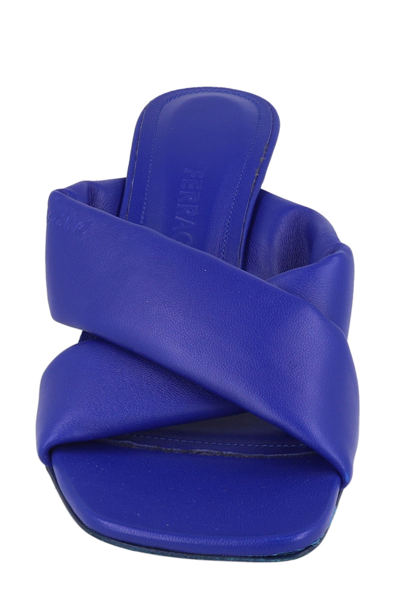 FERRAGAMO Aludra Crossover Slide Sandal, Alternate, color, 