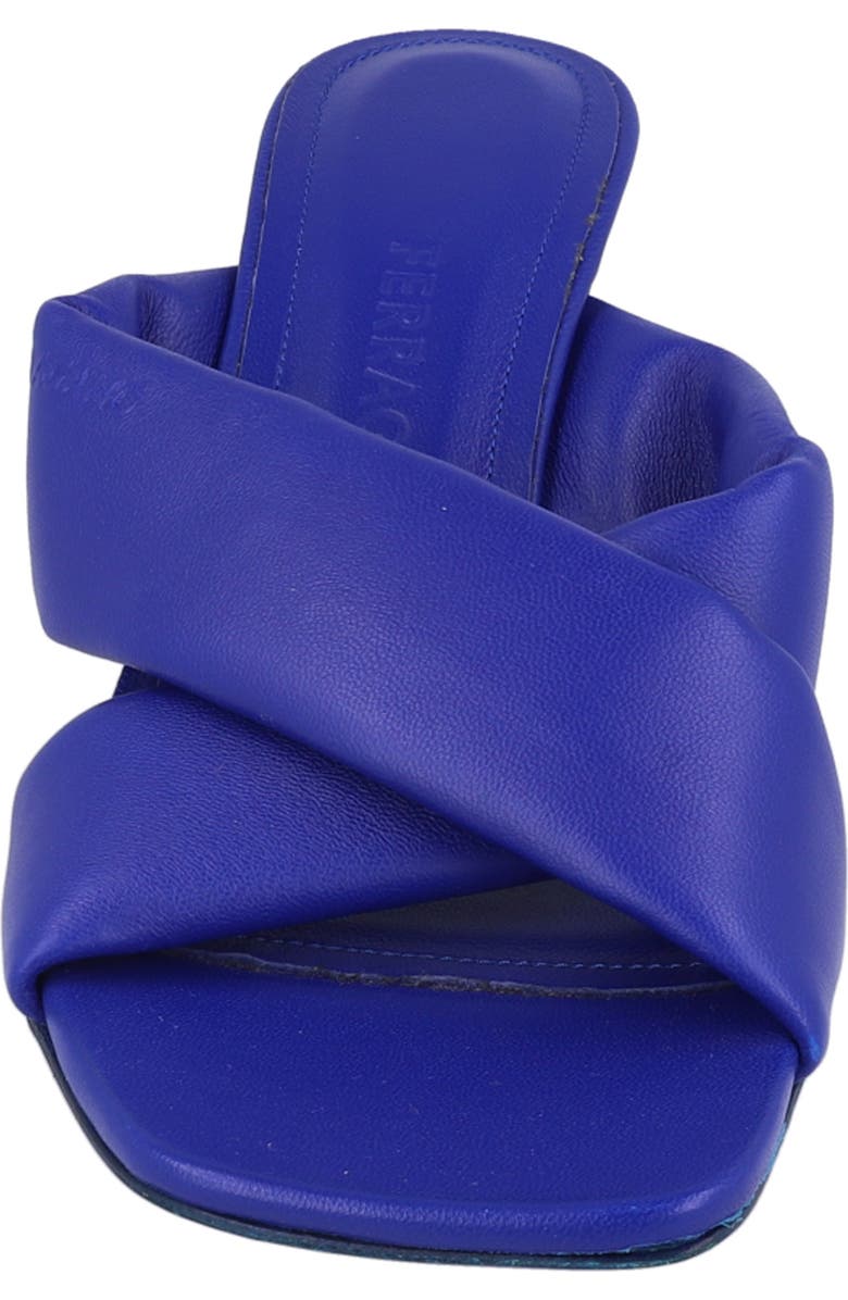 FERRAGAMO Aludra Crossover Slide Sandal, Alternate, color,