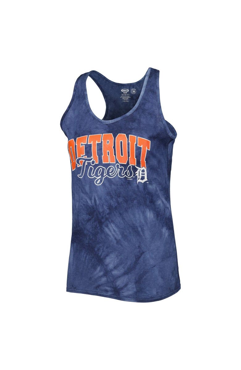 CONCEPTS SPORT Women's Concepts Sport Navy Detroit Tigers Billboard Racerback Tank & Shorts Sleep Set, Alternate, color, 