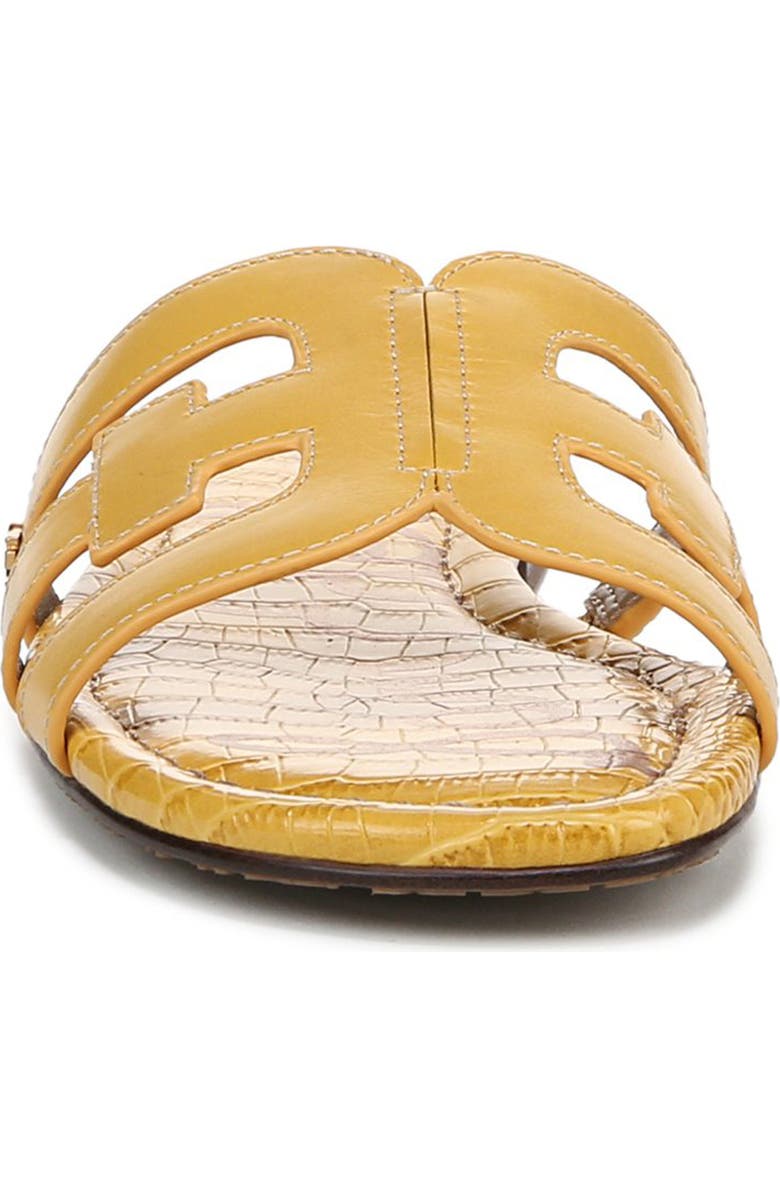 Sam Edelman Bay Cutout Slide Sandal - Wide Width Available, Alternate, color, Sunflower/ Sunflower