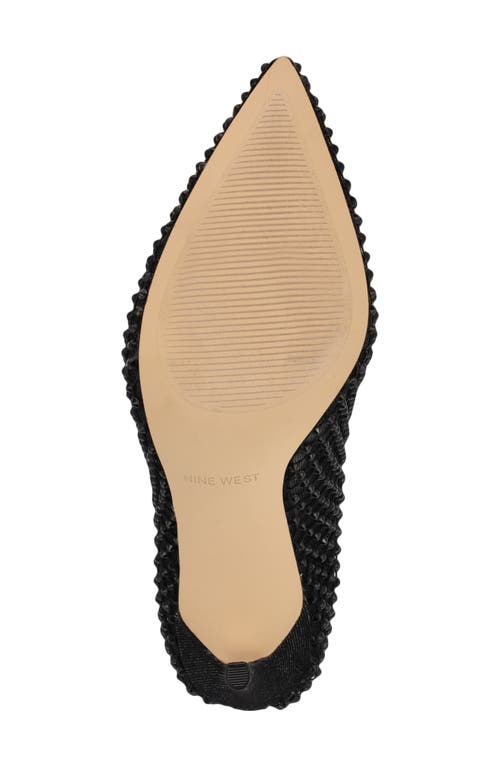 NINE WEST NINE WEST FRESHE CRYSTAL EMBELLISHED PUMP