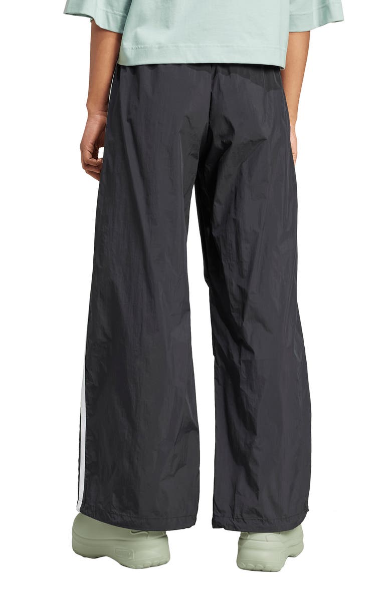 adidas Adicolor Lifestyle 3-Stripes Wide Leg Woven Pants, Alternate, color, 