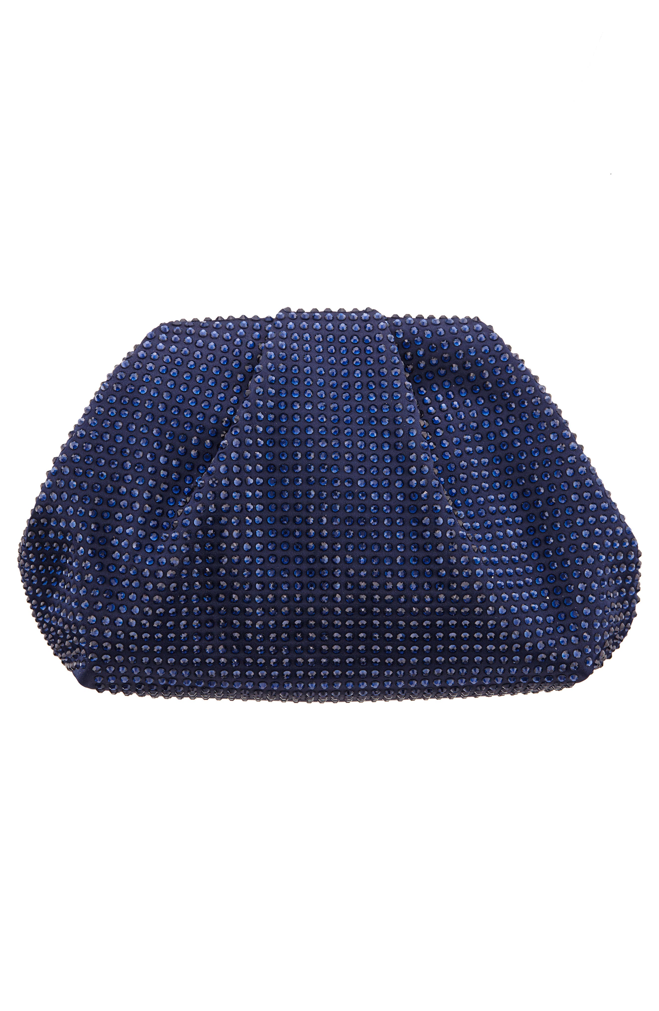 Crystal Frame Satchel, Alternate, color, NAVY MULTI
