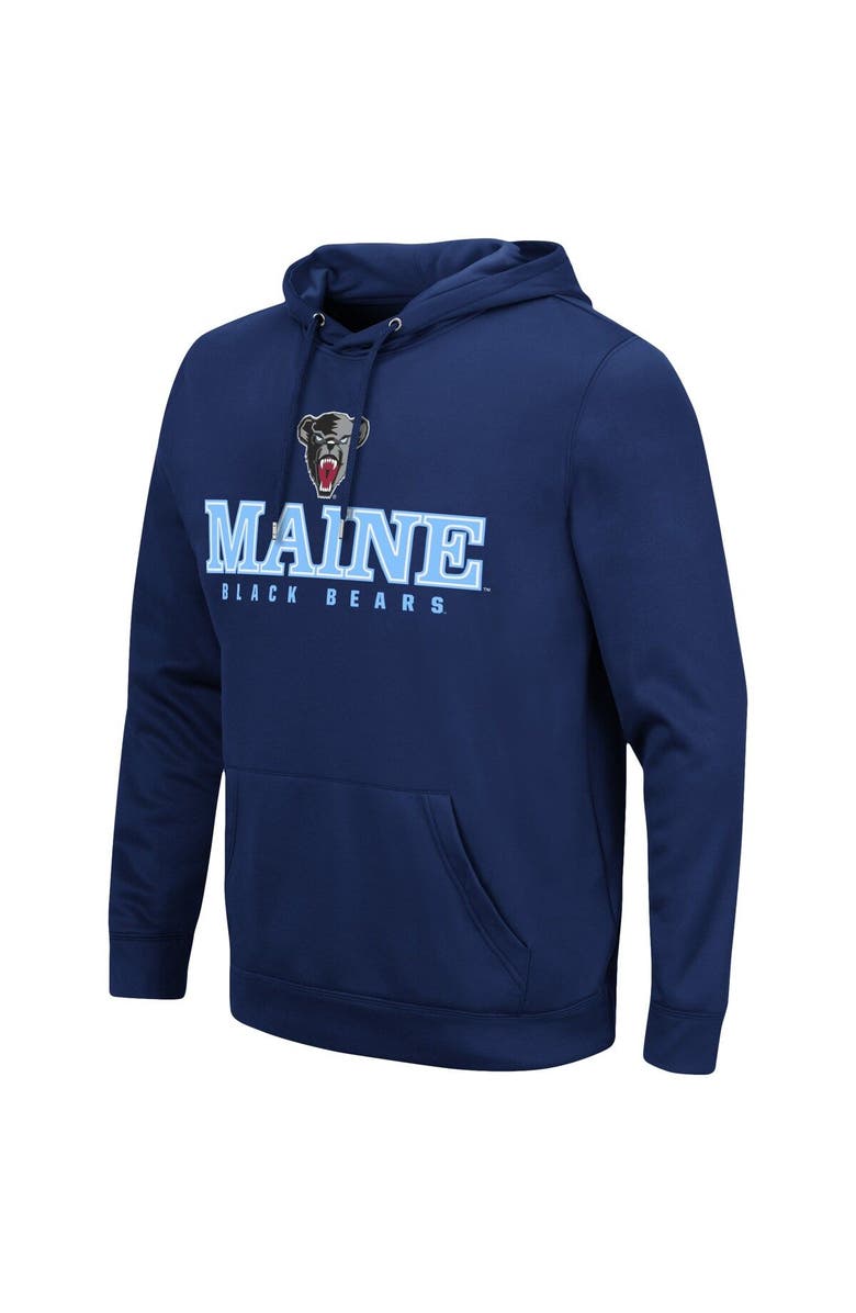 COLOSSEUM Men's Colosseum Navy Maine Black Bears Lantern Pullover Hoodie, Alternate, color, Navy