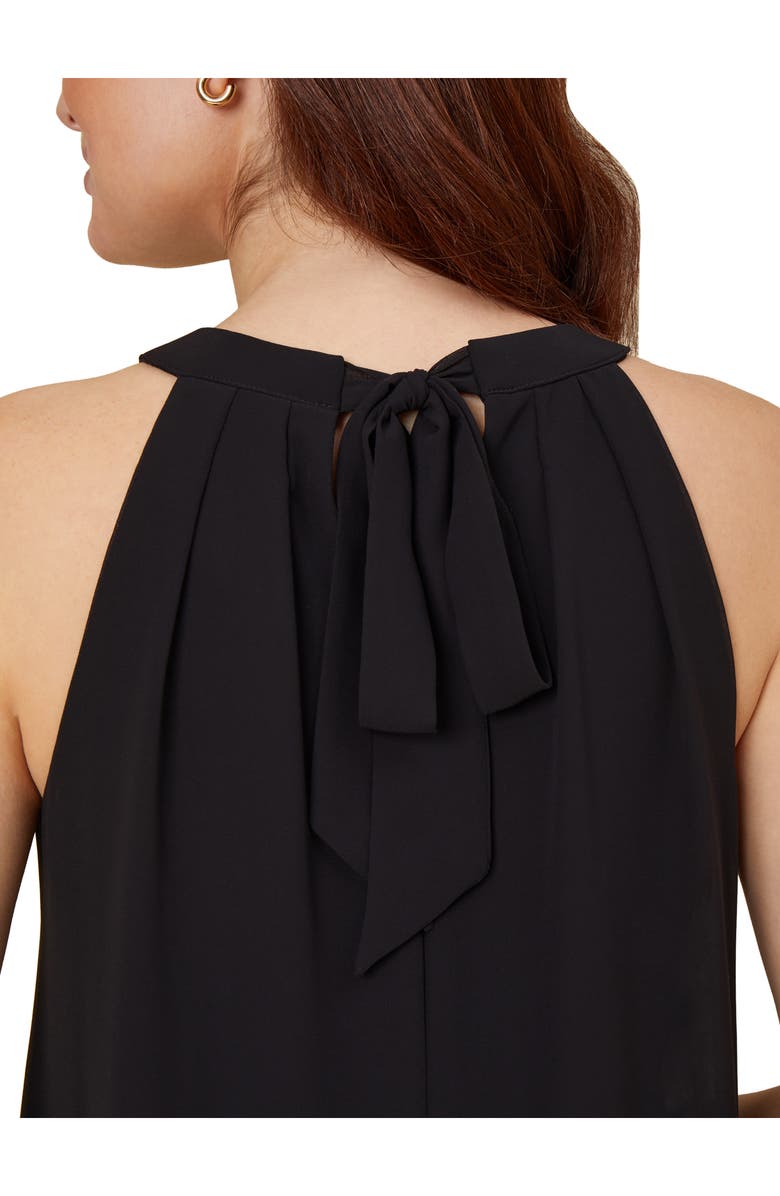 Adrianna Papell Draped Ruffle Chiffon High-Low Dress, Alternate, color,