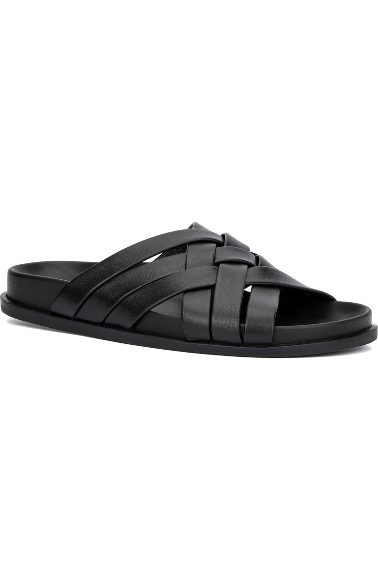 Aquatalia Iselda Crisscross Slide Sandal, Main, color,