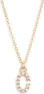 Set & Stones Gemma Initial Necklace