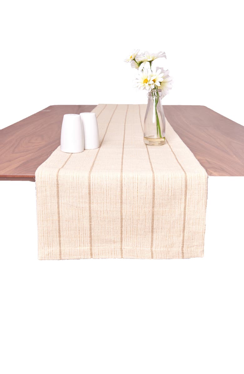 carol & frank Jute Runner Collection, Alternate, color, Brown