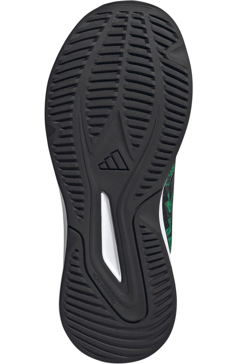 adidas x Minecraft<sup>®</sup> Kids' Fortarun 4.0 Sneaker, Alternate, color, Core Black/ Footwear White