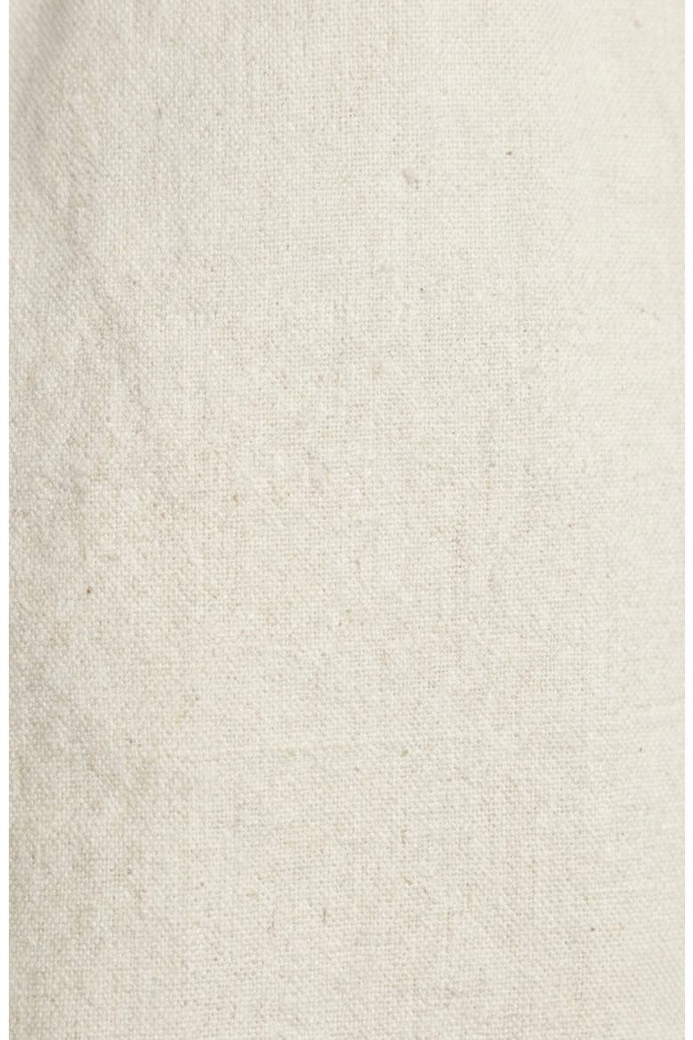 Sleeveless Smocked Front Zip Midi Dress, Alternate, color, Cream