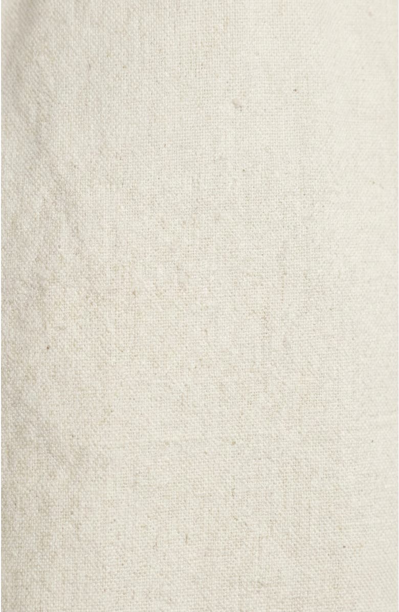 Modenaire Sleeveless Smocked Front Zip Midi Dress, Alternate, color, Cream