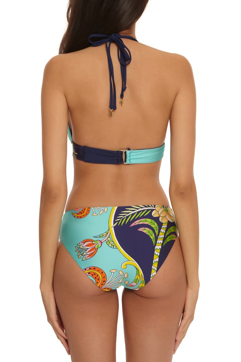 Flamingo Hipster Bikini Bottoms, Alternate, color, MULTI
