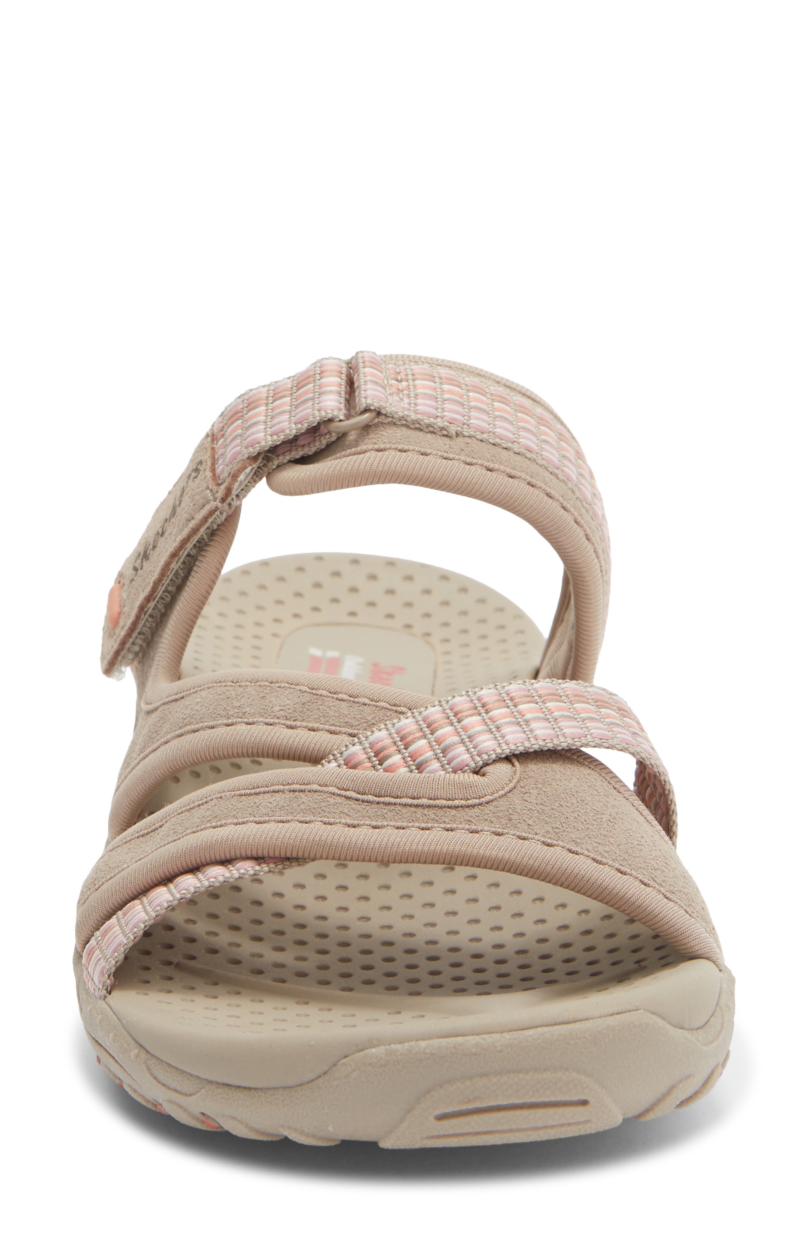 SKECHERS Reggae Color Slide Sandal, Alternate, color, Taupe