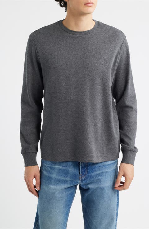 Duo Fold Long Sleeve Cotton T-Shirt