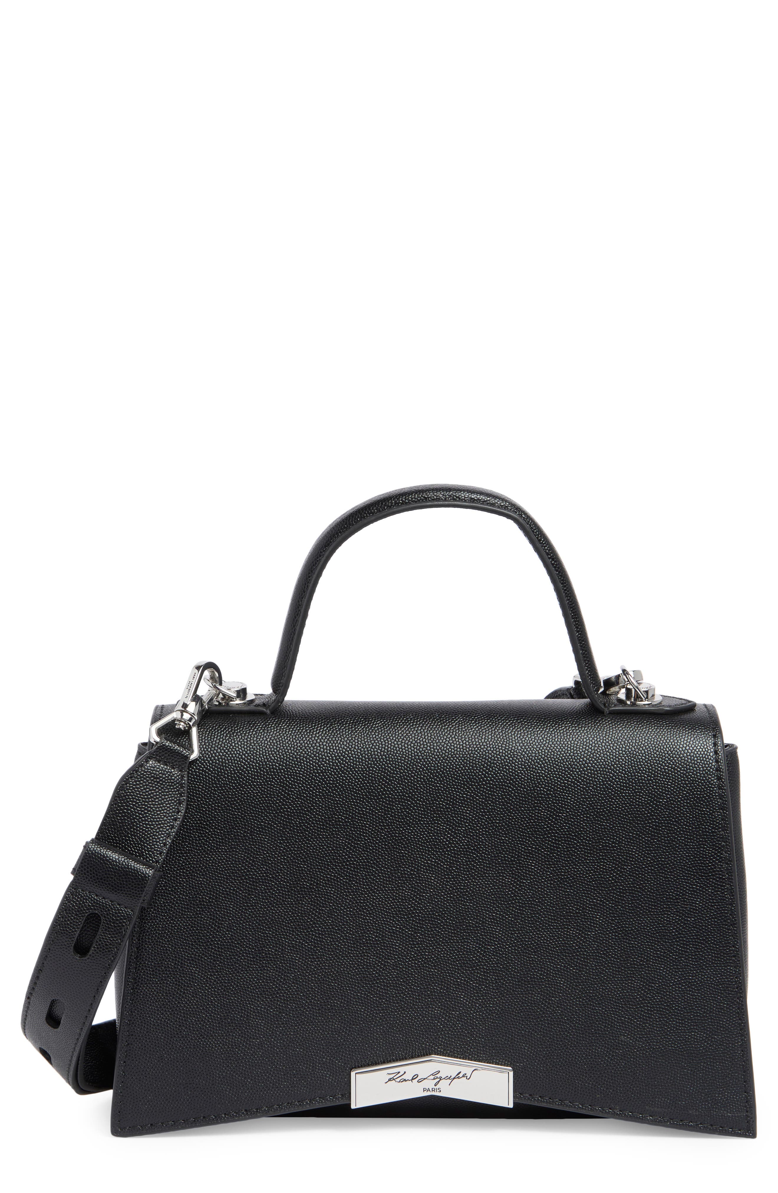 KARL LAGERFELD PARIS Tropez Satchel Bag, Main, color, 