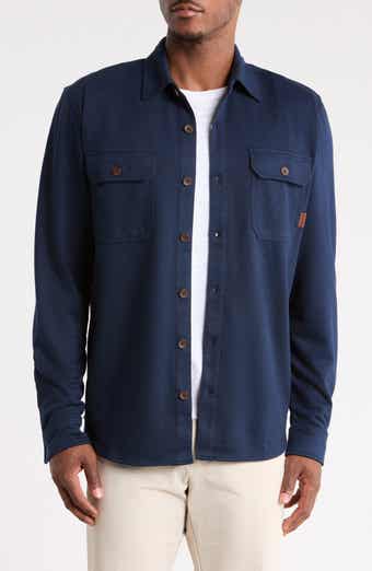 Fahnestock Knit Button-Up Shirt