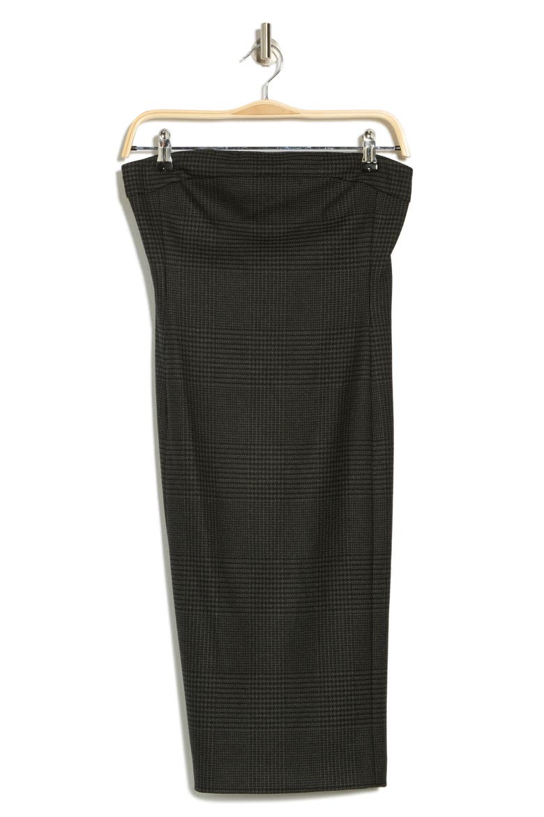 Kelly Strapless Body-Con Midi Dress, Alternate, color, CHARCOAL GREY MELANGE